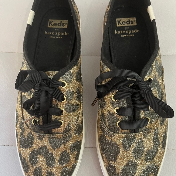 Kate Spade Leopard Print keds - Picture 1 of 10